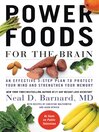 Imagen de portada para Power Foods for the Brain